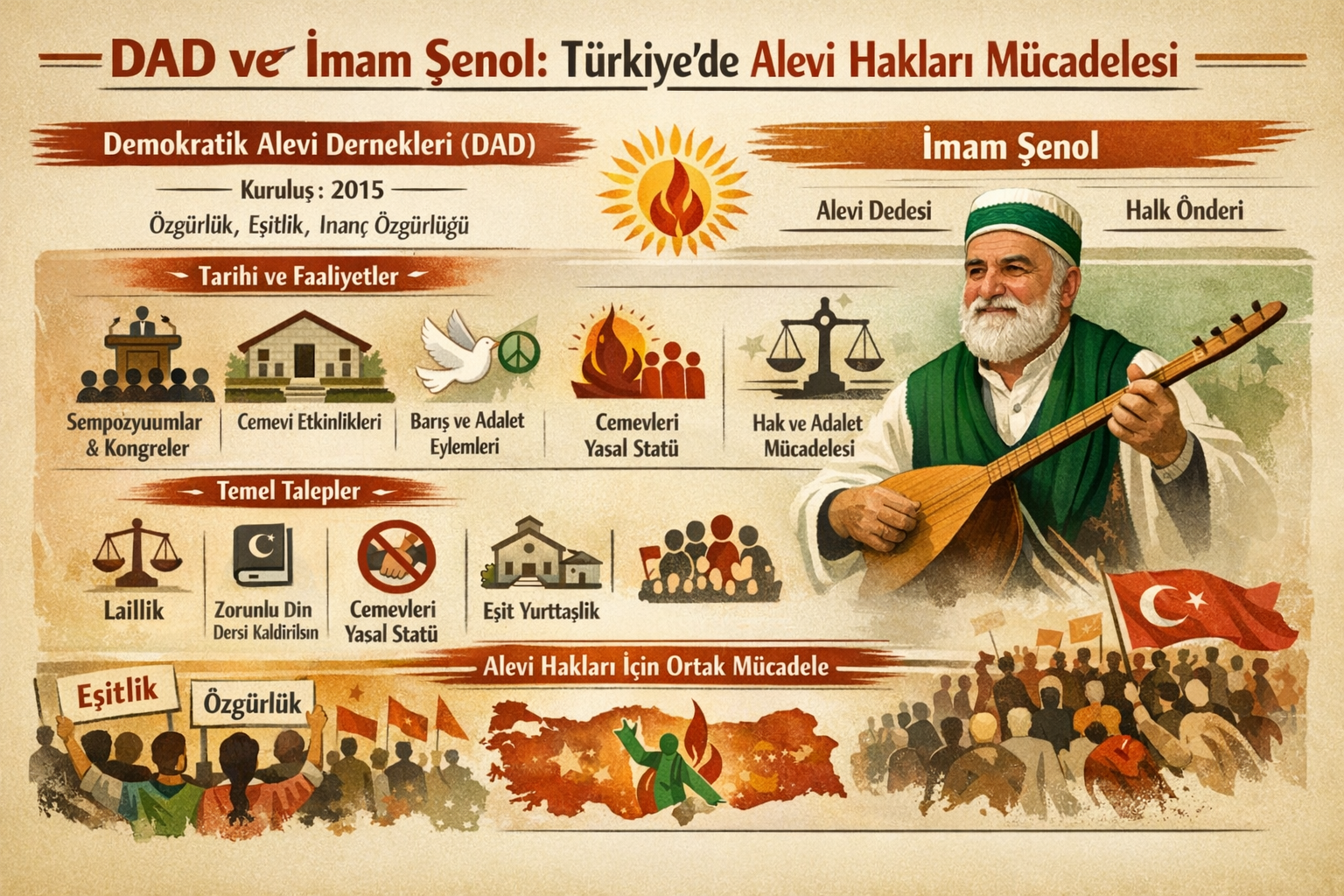Demokratik Alevi Dernekleri (DAD)  Hakkında İnceleme