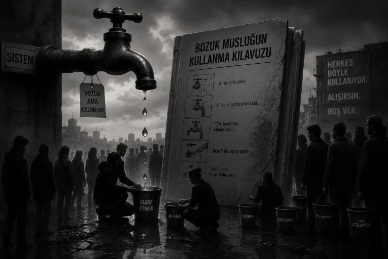 Bozuk Musluğun Kullanma Kılavuzu